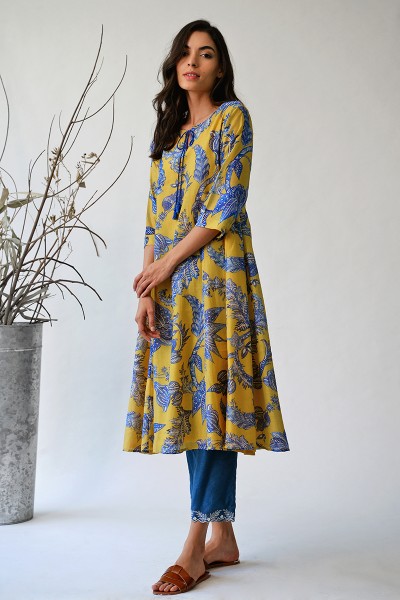 Sometsuke Tunic dress